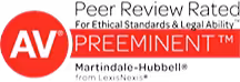 Peer Review Rated Logo - AV Rated